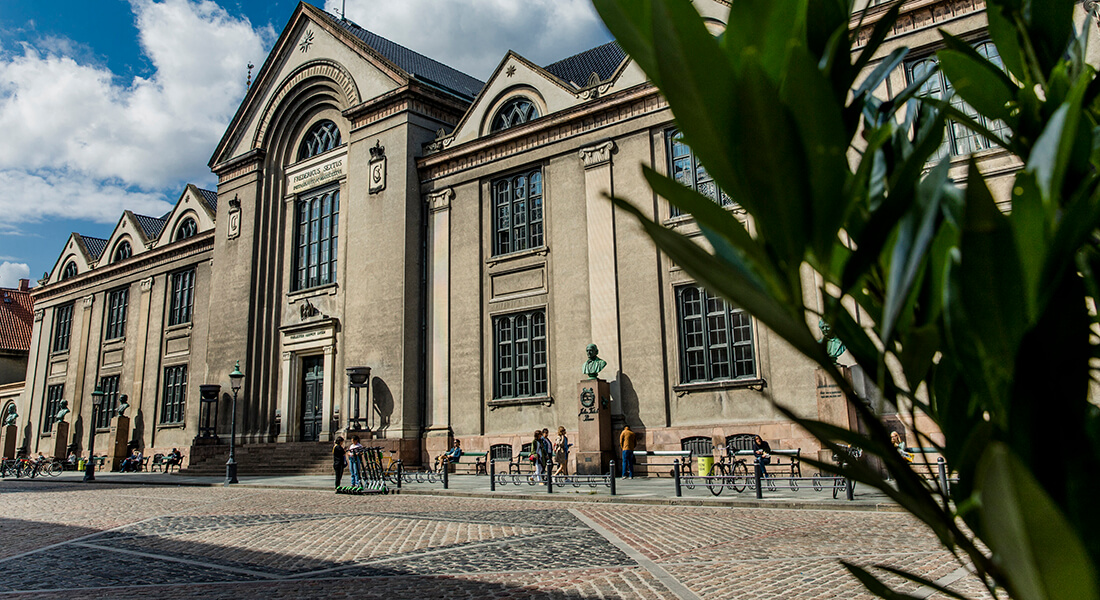 The main building of University of Copenhagen