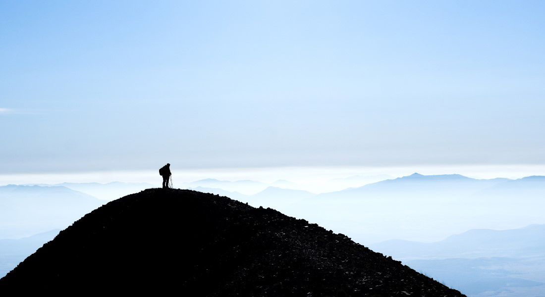Mountainwanderer. Photo: Colourbox, Skrypko Ievgen